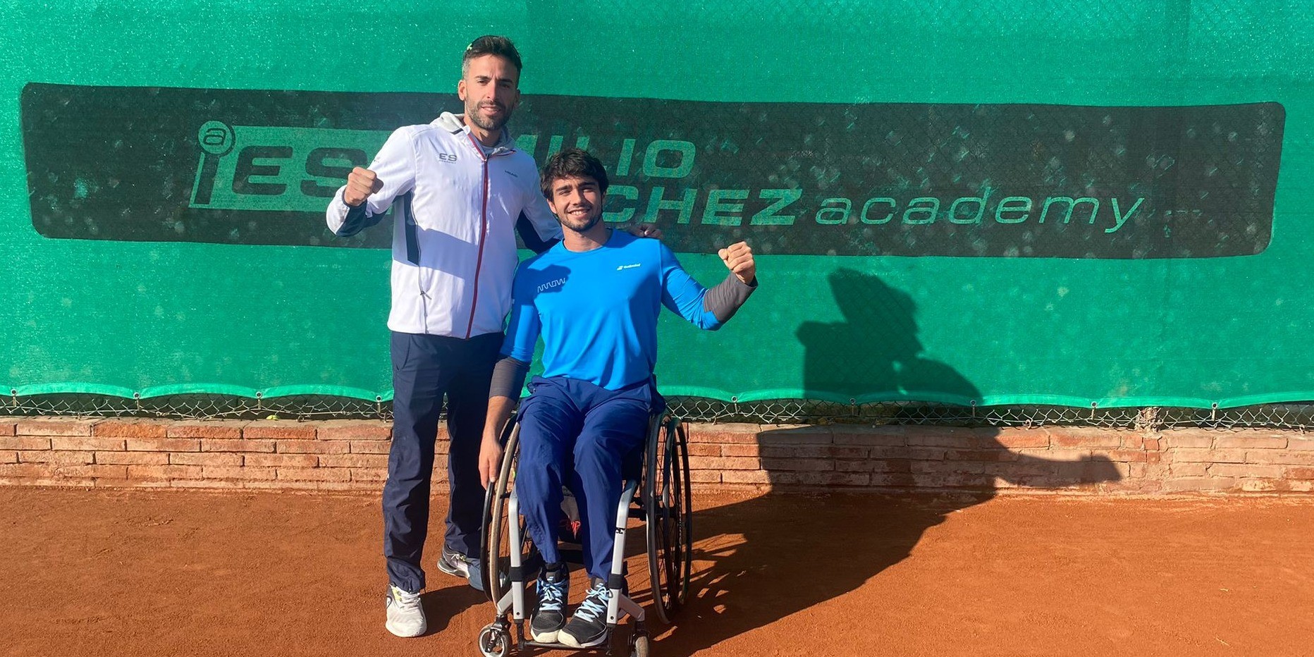 Daniel Caverzaschi, Emilio Sánchez Academy player, into the world's top ten wheelchair Tennis.