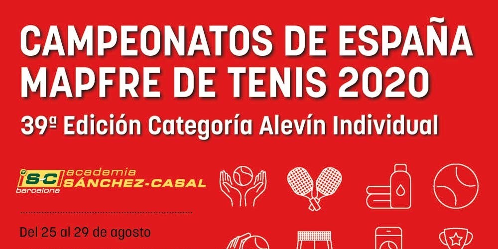 The Sanchez-Casal Academy hosts the Spanish MAPFRE Alevín Tennis Championships